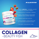 Suplement diety AllNutrition Collagen-Beauty Fish Smak truskawkowy 158 g (5902837748245) - obraz 2