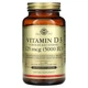 Вітамін D3 Solgar Вітамін D3 125 мкг (5000 МО) Vitamin D3 (Cholecalciferol) 240 вегетаріанських капсул - зображення 1
