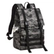 Міський рюкзак Rivacase 7621 Grey camo 15 л сірий камуфляж - зображення 7
