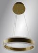 Світлодіодна люстра Esllse підвісна з пультом та додатком STELLA 64W R-APP-400x1200-GOLD/WHITE-220-IP20 - зображення 3