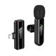 Комплект беспроводных петличных микрофонов HOCO L20 Fair wireless microphone Lightning 60mAh Black (6942007655484) - изображение 1