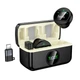 Бездротовий мікрофон Hoco L22 Bright 2-in-1 Lightning / Type-C Black - изображение 2