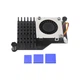 Радиатор охлаждения для Микро ПК Kuongshun с вентилятором для Raspberry Pi 5 (RA800) - изображение 1