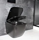 Унітаз підвісний DUSEL CUBIS Black Matt DWHT10201030RB - изображение 6