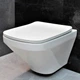 Унітаз DUSEL LEXI підвісний DWHT10201330 із сидінням Soft Close дюропласт - изображение 1