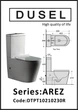 Унітаз Dusel AREZ DTPT10210230R - изображение 3