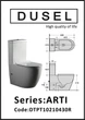 Унітаз Dusel ARTI DTPT10210430R - изображение 6