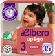 Подгузники-трусики Libero Up&Go Размер 3 5-8 кг 35 шт (7322542270400) - изображение 1