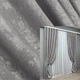 Комплект готовых штор VR-Textil Жаккард Sultan YL № 1212 ш Серый 100х270 см 2 шт (31-512) - изображение 1