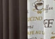 Комплект штор VR-Textil Лен Мешковина 100х270 2шт и Тюль 300х270 291ш-1858т Венге с белым 71-065/1 - изображение 7
