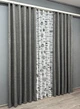 Комплект штор VR-Textil Лен Мешковина 100х270 2шт и Тюль 300х270 108ш-1791т Серый с белым 71-061/1 - изображение 3