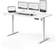 Геймерський електричний стіл SENSE7 Nojo LIGHT 140 см x 70 см ( White ) - изображение 1