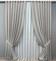 Комплект готовых штор VR-Textil Микровелюр Petek № 1832ш Светло-серый 100х290 см 2 шт (31-919) - изображение 2