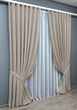 Комплект готовых штор VR-Textil Микровелюр Petek № 1828ш Таш 150х290 см 2 шт (33-0820) - изображение 3