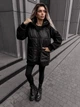 Fashions • Куртка жіноча демісезонна Jerilyn Fashions 54-56 чорний (9364-мо) - зображення 2