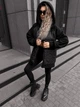 Fashions • Куртка жіноча демісезонна Jerilyn Fashions 54-56 чорний (9364-мо) - зображення 10