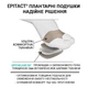 Ортез подушечки с двойной защитой Epitact EPСС2614 L Beige - изображение 4
