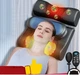 Подушка массажная роликовая Faercon F1-40 для шеи с подогревом и помпой (Черный) HDSYR_2999 - изображение 9