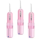 Ирригатор портативный для ухода за полостью рта AXSIS™ PR40V original pink - изображение 5
