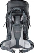 Походный рюкзак Deuter Futura Air Trek 45 + 10 SL (Black/Graphite) (DT 3402021 7403) - изображение 5