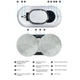 Робот для мойки окон без бака для воды Inspire IQ cleaner HCR-01 Белый - изображение 7