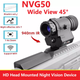 Монокуляр нічного бачення NVG50 Pro + Wilcox L4G24 + міст до 600м у темряві (AI1560) - зображення 4