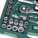Профессиональный набор торцовых головок HANS 1/4 DR 4-14мм 1/2 DR 10-32мм 108 предметов V03248 - изображение 4