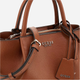 Torebka crossbody damska Guess Amorette HWBG7898060 Brązowa (800070344374) - obraz 4