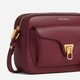 Torebka crossbody damska ze skóry naturalnej Coccinelle Beat E1MF6150601 R52 Bordowa (800070346006) - obraz 3