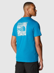 Футболка бавовняна довга чоловіча The North Face M S/S Redbox Celebration NF0A87NVRBI1 L Синя (800070321598) - зображення 2