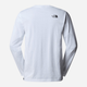 Longsleeve męski The North Face M L/S Simple Dome NF0A87QNFN41 L Biały (800070329353) - obraz 5