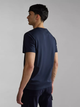 Футболка бавовняна довга чоловіча Napapijri Salis NP0A4H8D1761 XL Темно-синя (800070311969) - зображення 2