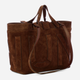 Torebka shopper ze skóry naturalnej Iuntoo Sibilla 191303 Ciemnobrązowa (800070346769) - obraz 3