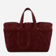 Torebka crossbody damska ze skóry naturalnej mała Iuntoo Sibilla 191304 Bordowa (800070346770) - obraz 1