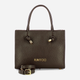 Torebka crossbody damska ze skóry naturalnej mała Iuntoo Giunto 195003 Ciemnobrązowa (800070347412) - obraz 4
