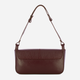 Torebka bagietka damska ze skóry naturalnej Iuntoo Silvia 196001 Bordowa (800070346774) - obraz 2
