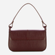 Torebka bagietka damska ze skóry naturalnej mała Iuntoo Silvia 196003 Bordowa (800070346777) - obraz 2