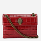 Сумка крос-боді через плече жіноча з натуральної шкіри маленька Kurt Geiger Kensington 4372850419 50 Червона (800070350186) - зображення 1