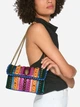 Torebka crossbody damska ze skóry naturalnej mała z łańcuszkiem Kurt Geiger Kensington 4697099109 99 Wielobarwna (800070350189) - obraz 2