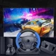 Кермо ігрове 4в1 з коробкою передач педалями гальма та газу для PS3, PS4, ПК (16262) - зображення 4