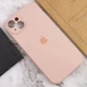 Чохол Silicone Premium case з захистом камери для iPhone 15 Full Camera Protective pink sand 9876 - изображение 4