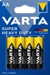 Батарейка VARTA AA R6 Super heavy duty 2006 4BL - изображение 1