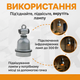 Патрон E27 керамико-металлический цоколь для инфракрасных ламп до 300Вт держатель 220В подвесной - изображение 4