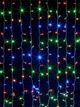 Гирлянда Штора/Водопад 3м*1,5м 240 led цвет мультиколор - изображение 1