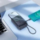 УМБ HOCO Origen dual PD magnetic power bank with cable dark 20000mAh Q44A |2Type-C, 45W/3A, PD/QC| Grey - зображення 7