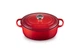 Каструля с крышкой Le Creuset Signature Cast Iron Oval Casserole 21178270602430 27 см 4.1 л вишневый - изображение 2