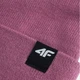 Шапка жіноча 4F 4FWAW25ACAPU674-53S One Size Рожева (5905700945697) - зображення 2
