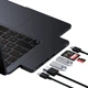 Адаптер Satechi Aluminum USB-C Pro Hub Slim Adapter Midnight (ST-HUCPHSD) - изображение 6