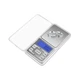 Весы ювелирные электронные точность 0.01g до 500g с крышкой grey - изображение 1
