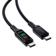 Дата кабель USB-C to USB-C 1.2m 100W with display C7-03 Acefast (6974316282778) - изображение 2